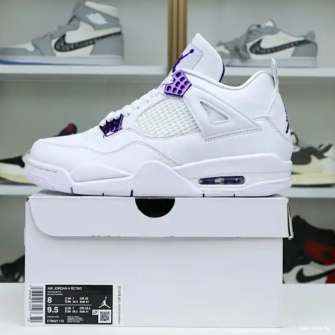 4 PURPLE AIR METALLIC JORDAN Kimikick 0815